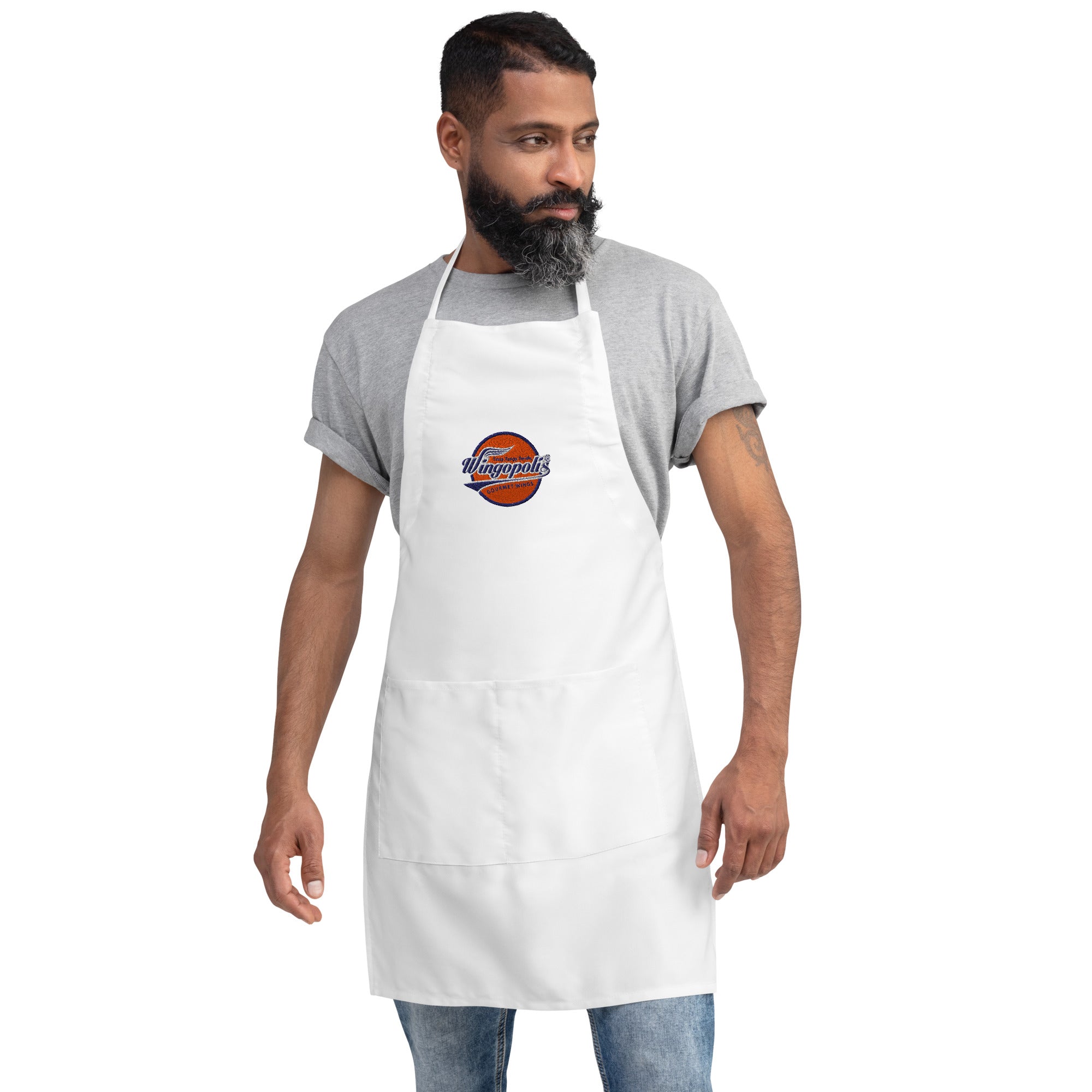 Wingopolis Embroidered Apron